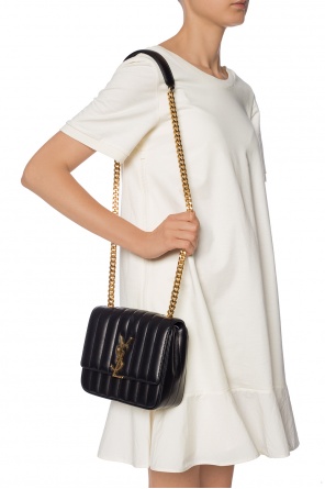 'vicky monogram' quilted shoulder bag, zdjęcie 2 'vicky monogram' quilted shoulder bag od Saint Laurent